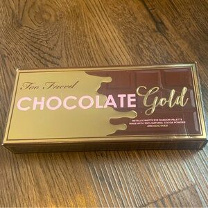 TooFaced Chocolate Gold Metallic Eyeshadow Palette - BRAND NEW IN BOX